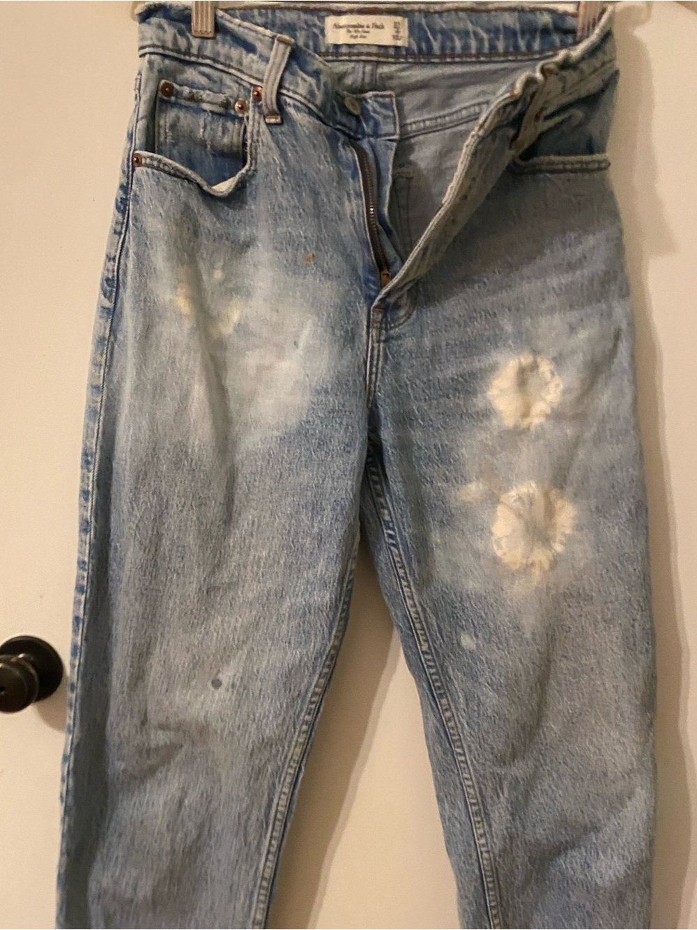 A&F High-Waisted Mom Jeans